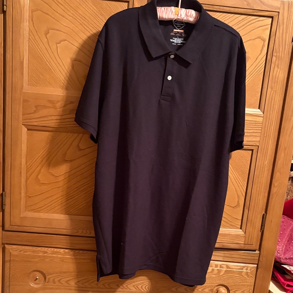 St. John's Bay Men's Dark Polo Shirt